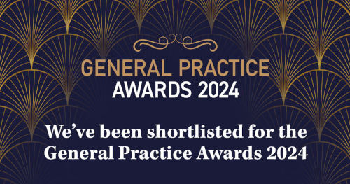 
                      General Practice Awards 2024 - We've been shortlisted for the General Practice Awards 2024
                    